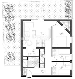 Allogio Brestje, Sesvete, 65,27m2