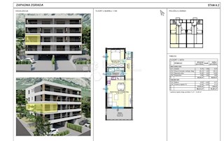 Allogio Makarska, 51,36m2