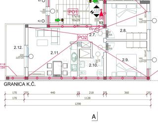 Allogio Valdebek, Pula, 54,99m2
