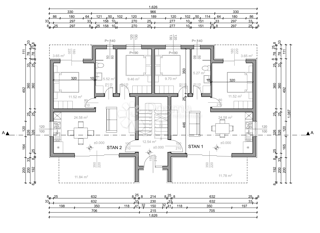 Appartamento di nuova costruzione di alta qualità a Povljana S2