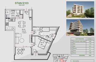 Allogio Zamet, Rijeka, 64,11m2