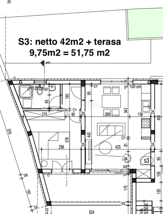 Allogio Ližnjan, 54m2