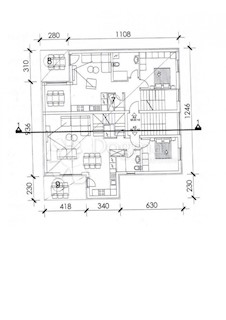 Allogio Valbandon, Fažana, 112m2