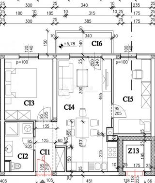 Allogio Monvidal, Pula, 53,93m2