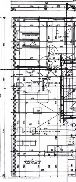 Allogio Monteserpo - Komunal, Pula, 42,75m2