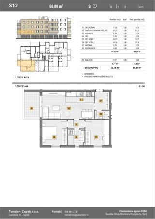 Allogio Senj, 31,21m2