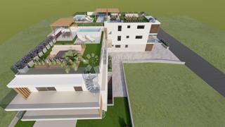 PENTHOUSE AL 2° PIANO – AMPIO BALCONE, TERRAZZA SUL TETTO CON PISCINA, 2 POSTI AUTO, 50 M DAL MARE – VODICE