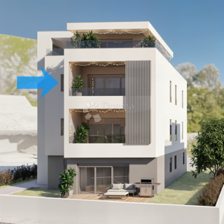 Moderno appartamento di 99 m² al 2° piano con 3 balconi e vista sul verde, Kaštel Stari nuovo edificio