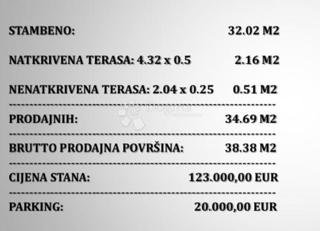 Allogio Kučine, Solin - Okolica, 34,69m2