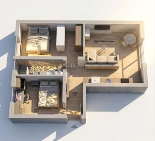 Allogio Črnomerec, 54m2