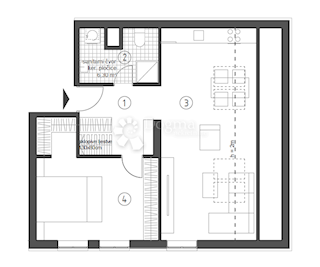 Allogio Brestje, Sesvete, 99,25m2