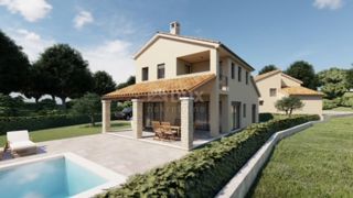 ISTRIA, SOVINJAK - Casa con piscina e bellissima vista