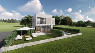 ŠIBENIK, PIROVAC - Moderno duplex con giardino in costruzione 