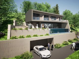 ISTRIA, KRASICA - moderna villa indipendente con piscina con vista panoramica e garage