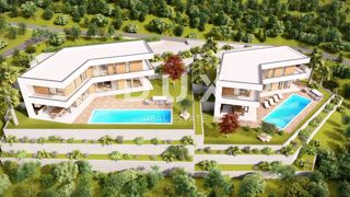 ABBAZIA, DRAGA DI MOSCHINO - terreno edificabile 1920m2 CON 2 PERMESSI DI COSTRUZIONE!! per 2 ville con piscina e vista mare
