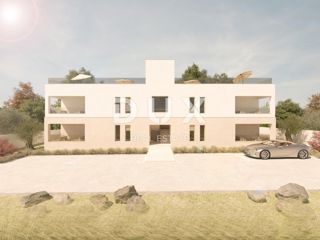 ZADAR, PRIVLAKA - Moderno appartamento con giardino! Nuova costruzione! S1