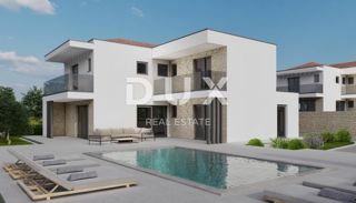 ISTRIA, VIŠNJAN - Terreno edificabile con richiesta presentata per la costruzione di due ville moderne indipendenti