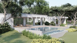 ISTRIA, LABIN - Villa moderna in costruzione con piscina