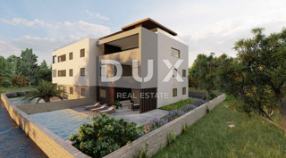 ZADAR, PRIVLAKA - Nuovo edificio a 50 metri dal mare con giardino e vista mare! S1