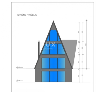 GORSKI KOTAR, STARI LAZ - terreno con permesso di costruzione per la costruzione di 4 ville di montagna