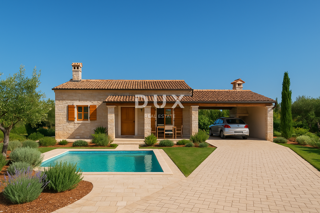 ISTRIA, ALBONA - Grazioso terreno edificabile in un tranquillo villaggio istriano