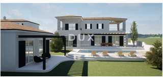 ISTRIA, VIŠNJAN - Terreno con permesso di costruire