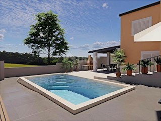 ISTRIA, BARBAN - Casa con piscina