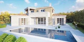 ISTRIA, TINJAN - Nuova costruzione con piscina