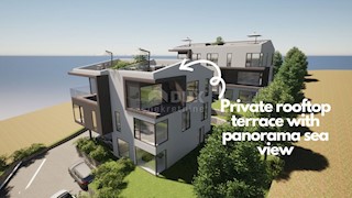 OPATIJA, PAVLOVAC - appartamento più grande 148m2, 3 camere da letto, terrazza sul tetto, nuova costruzione vicino a Opatija, vista