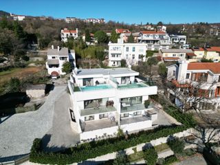 OPATIJA, POBRI - villa unica vicino a Opatija con piscina, vista panoramica sul mare, appena arredata