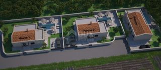 ISTRIA, SVETVINČENAT - Moderna casa su un piano con piscina