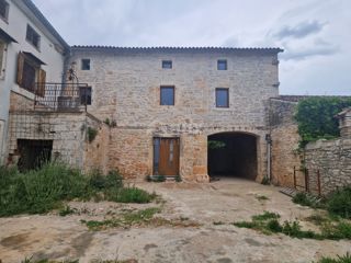 ISTRIA, LOVREČ - Casa in pietra d'Istria con vista meravigliosa