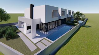 ZADAR, ZATON - Villa bifamiliare di lusso con piscina riscaldata, sauna e palestra! Nuova costruzione! B1