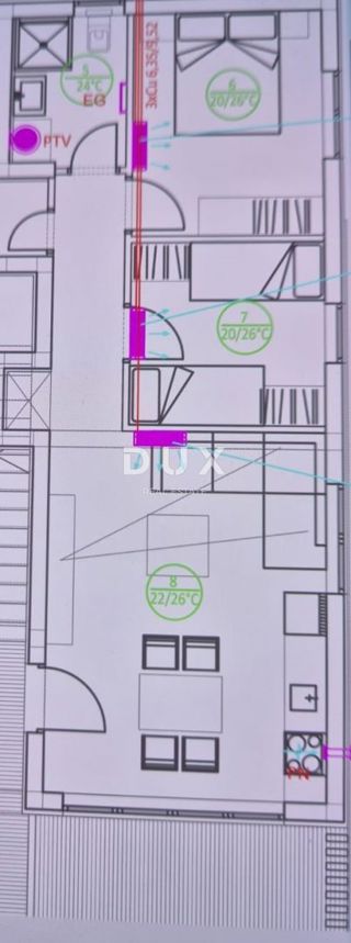 ZADAR, VIR - Nuova costruzione! Grazioso appartamento al piano terra a 140 metri dal mare! S2