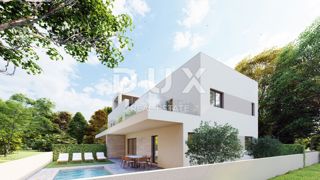 ZADAR, VRSI - Esclusivo appartamento al piano terra con piscina e giardino! S2