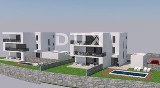 ISOLA DI RAB, BANJOL - Appartamento con 2 camere da letto + soggiorno in un nuovo edificio con garage privato!