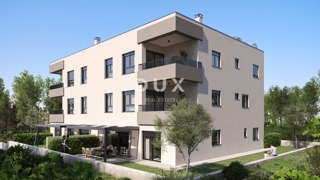 ISTRIA, POLA - Nuovo edificio moderno! Piano terra con cortile! 