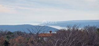 ISTRIA, LABIN (DINTORNI), Terreno edificabile con vista mare 4154 mq