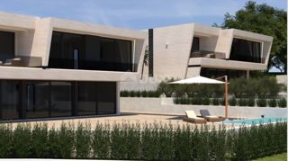 CRIKVENICA, BRIBIR, villa moderna con piscina in costruzione