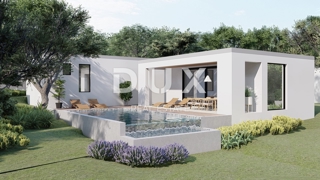 ISTRIA, LABIN - Villa moderna in costruzione con piscina
