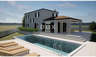 ISTRIA, VIŠNJAN - Terreno con permesso di costruire