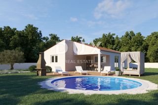 ISTRIA, TINJAN - Casa prefabbricata con piscina