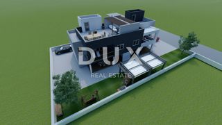 ZADAR, VRSI - Casa bifamiliare con piscina privata e grande terrazza con vista mare! B2