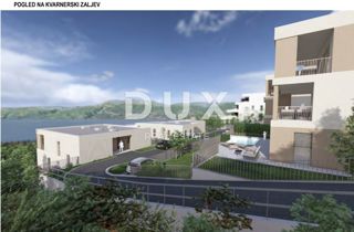 RIJEKA, KOSTRENA - esclusivo appartamento duplex 210,50 m2 nuova costruzione con splendida vista mare e piscina + giardino 350,93 m2 - S2-B