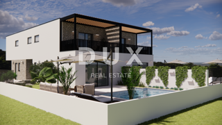 ISTRIA, UMAGO - Casa bifamiliare in nuova costruzione con piscina B