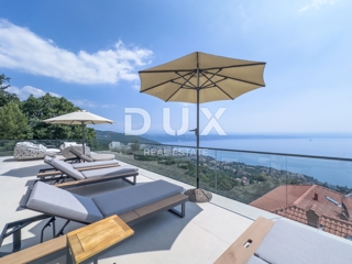 OPATIJA, LOVRAN – Appartamento esclusivo con vista panoramica e piscina