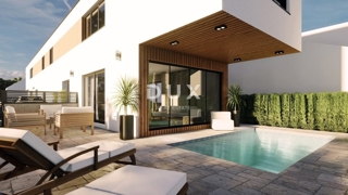 ZADAR, VIR - Terreno con permesso di costruzione e infrastrutture