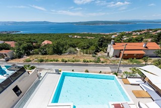 CRIKVENICA - Villa moderna con vista panoramica sul mare!
