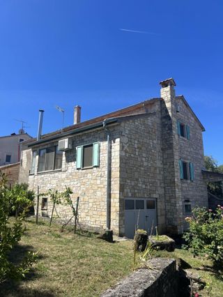 ISTRIA, VIŠNJAN - Casa in pietra con vista