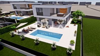 ISTRIA, PARENZO - Casa di architettura moderna con piscina